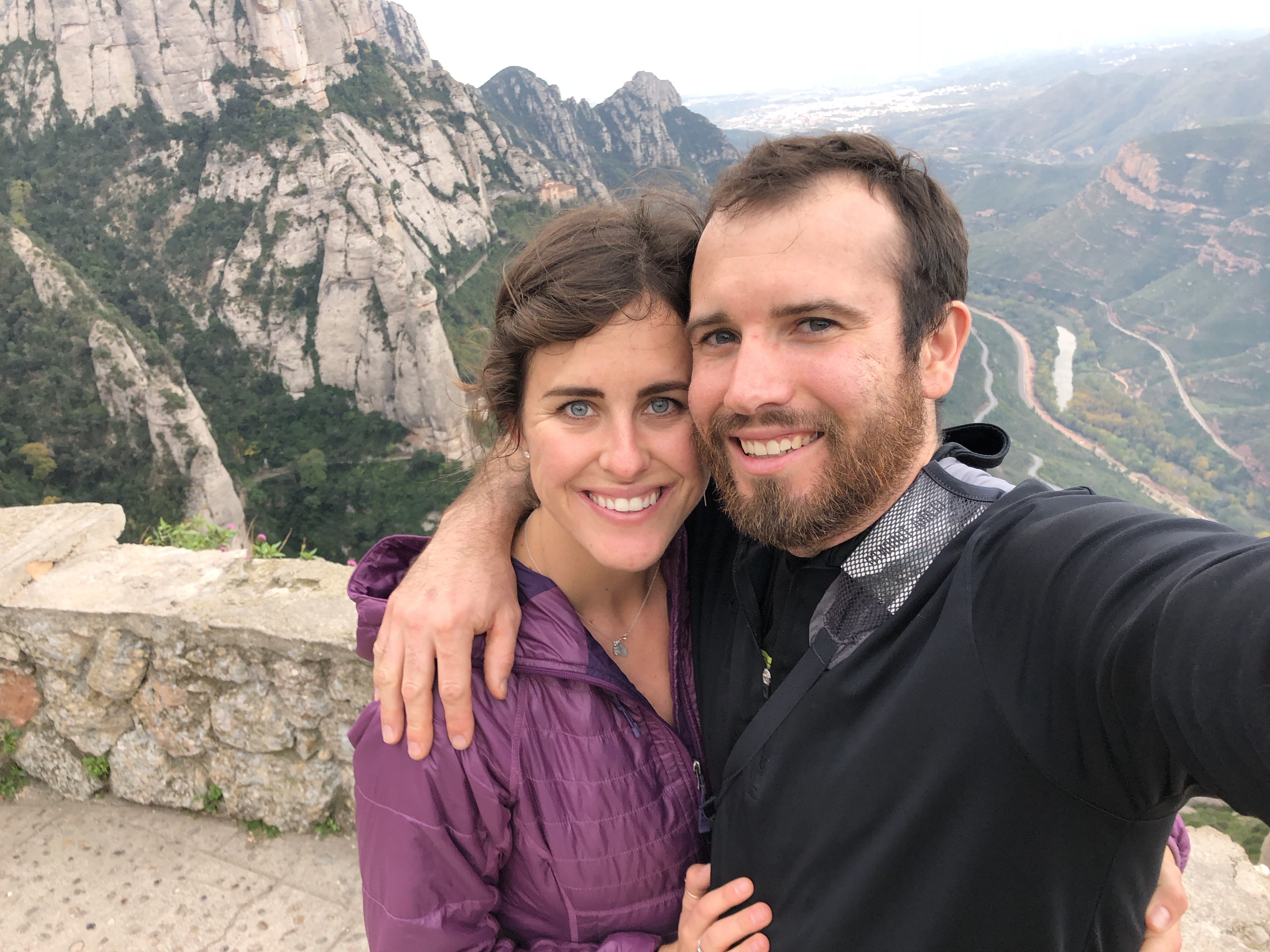 Montserrat, A Small Mountain Town in Spain