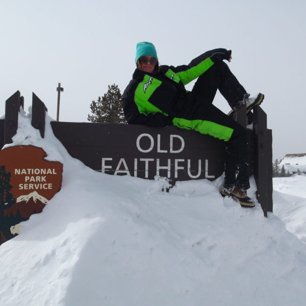 Snowmobiling in Yellowstone National Park